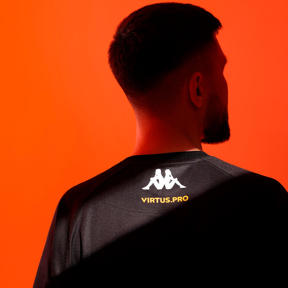 Virtus.pro Kappa jersey 2024/2025 black, size L