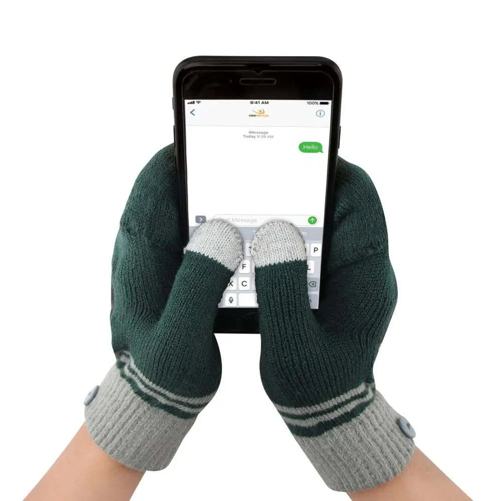 HP SLYTHERIN FINGERLESS GLOVES/MITTEN