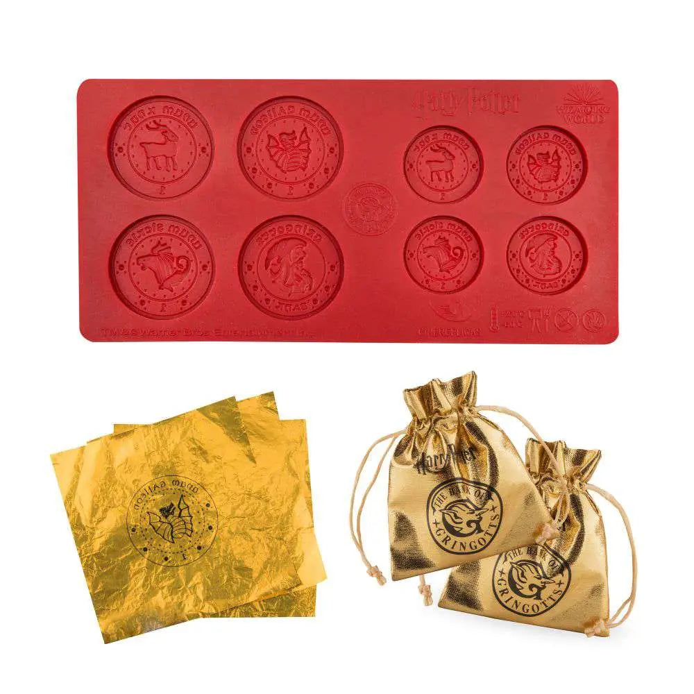 HP GRINGOTTS CHOCOLATE COIN MOLD SET