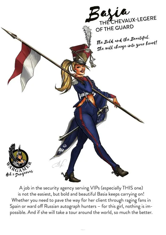 54 mm BASIA CHEVAUX-LEGERE OF THE GUARD