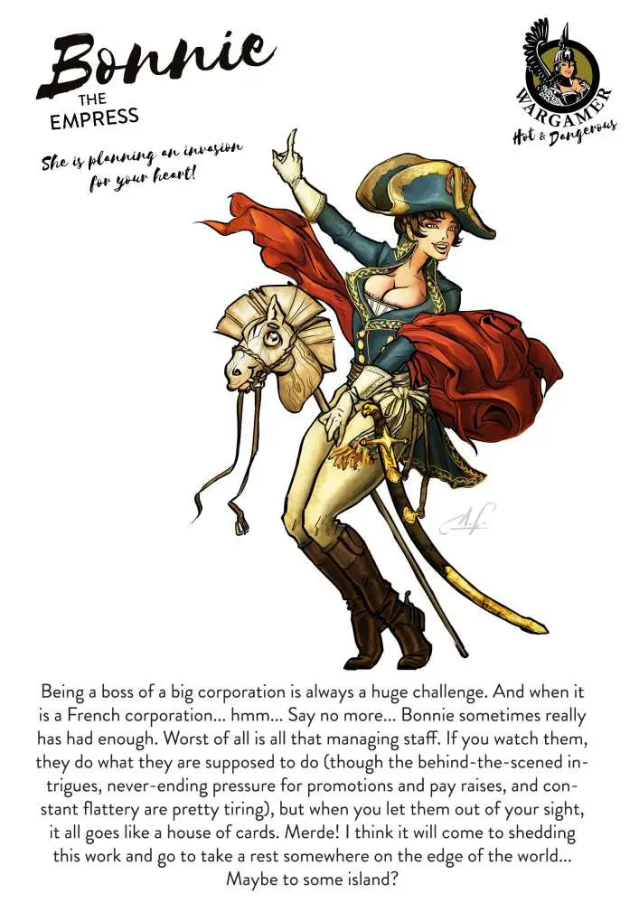 54 mm BONNIE THE EMPRESS