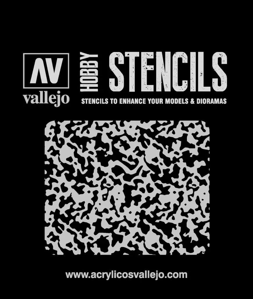 STENCIL STAIR001 WEATHERED PAINT 1/48