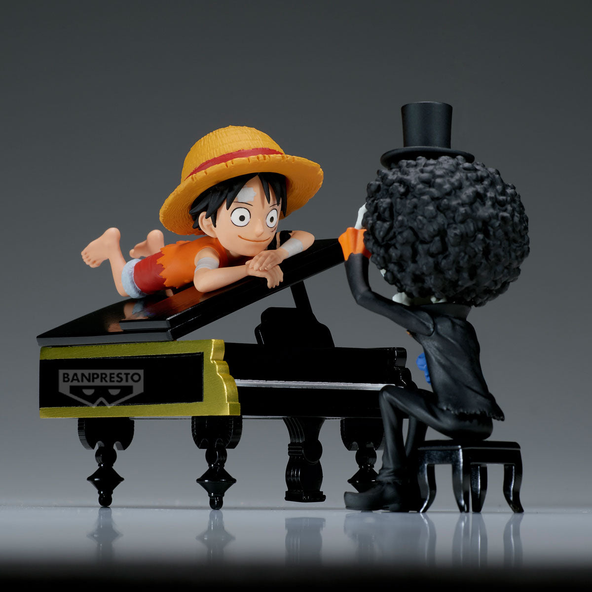 Bandai One Piece - World Collectable Figure Log Stories-Monkey D.Luffy & Brook-"That'S Great!! After All This Time, He'S Still�!!!" Figure