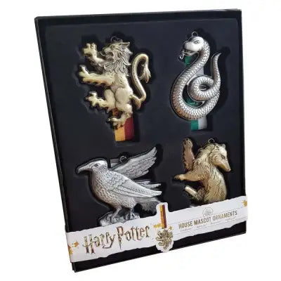 HP HOUSE MASCOT ORNAMENTS SET