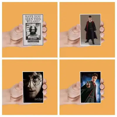 HP 4 LENTICULAR MAGNETS SET