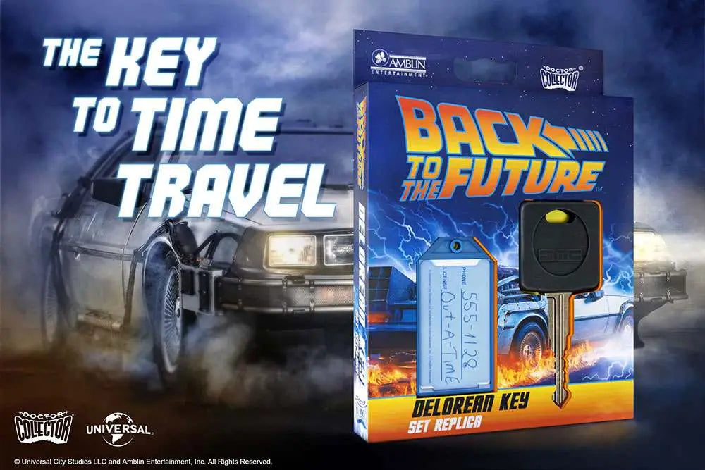 BTTF DELOREAN KEY SET REPLICA