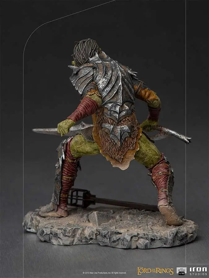 LOTR SWORDSMAN ORC 1/10 ART STATUE