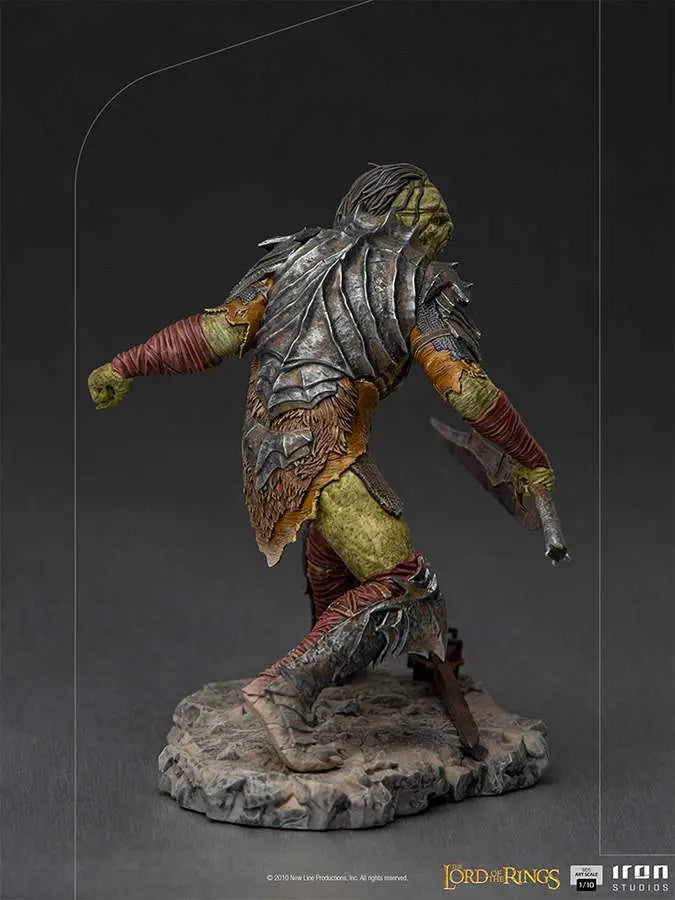 LOTR SWORDSMAN ORC 1/10 ART STATUE