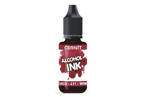 Cernit alcohol ink 20ml wine red