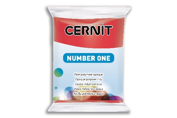 Cernit 400 Number One 56g rød