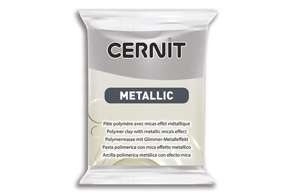 Cernit Metallic 080 56g silver