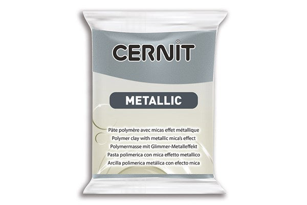 Cernit Metallic 167 56g steel