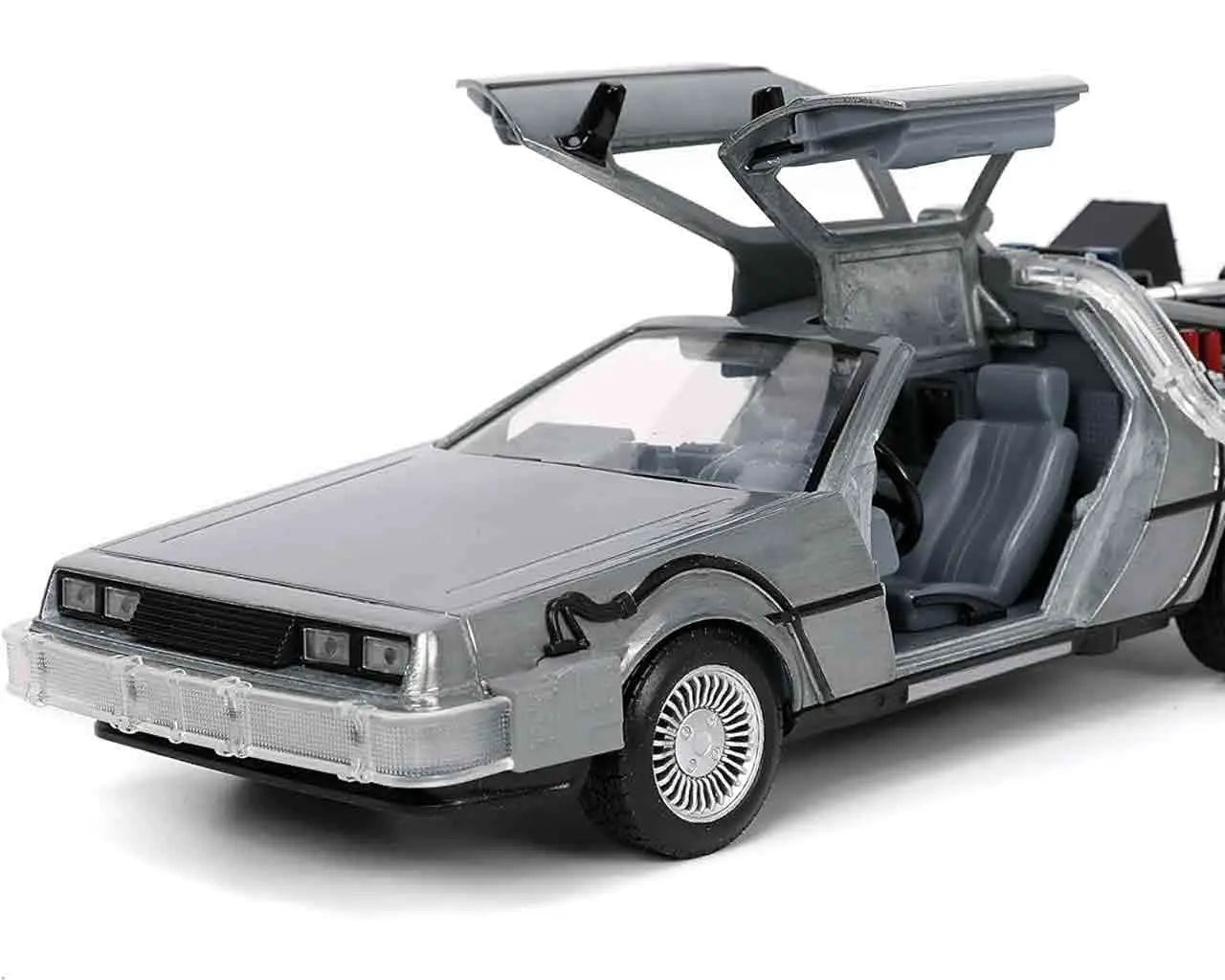 Back To The Future Part 1 - 1982 De Lorean DMC 12 - 1:24 Die-Cast Model With Lights