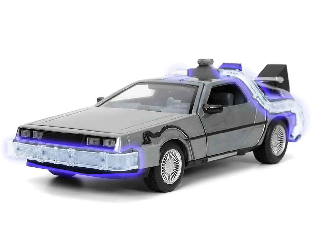 Back To The Future Part 1 - 1982 De Lorean DMC 12 - 1:24 Die-Cast Model With Lights