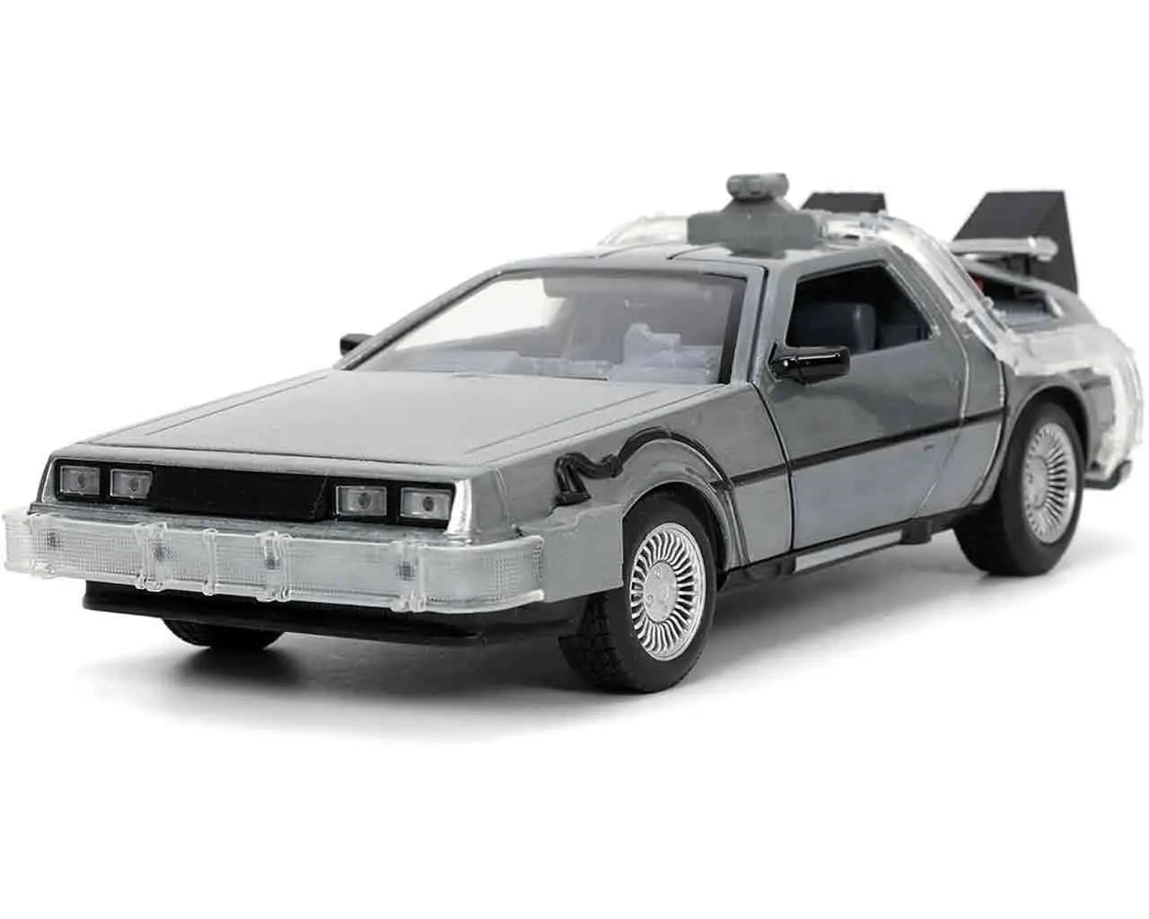 Back To The Future Part 1 - 1982 De Lorean DMC 12 - 1:24 Die-Cast Model With Lights
