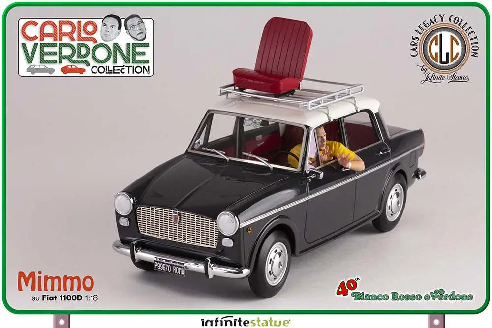 MIMMO SU FIAT 1100 1/18 RESIN CAR