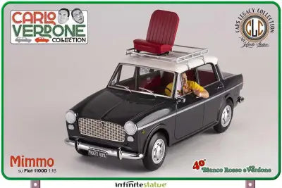 MIMMO SU FIAT 1100 1/18 RESIN CAR