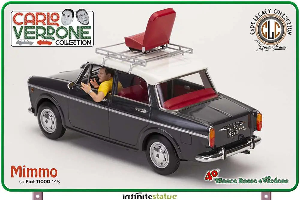MIMMO SU FIAT 1100 1/18 RESIN CAR