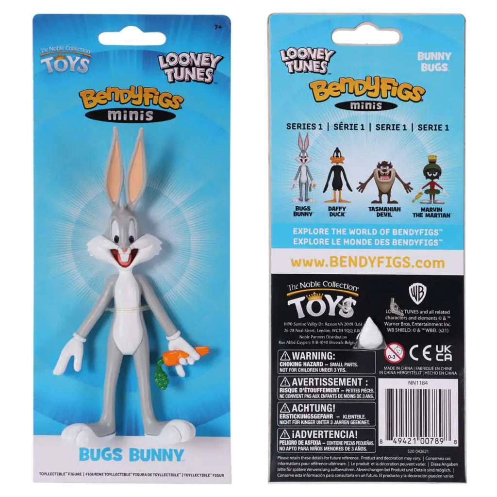 LOONEY TUNES BUGS MINI BENDYFIG