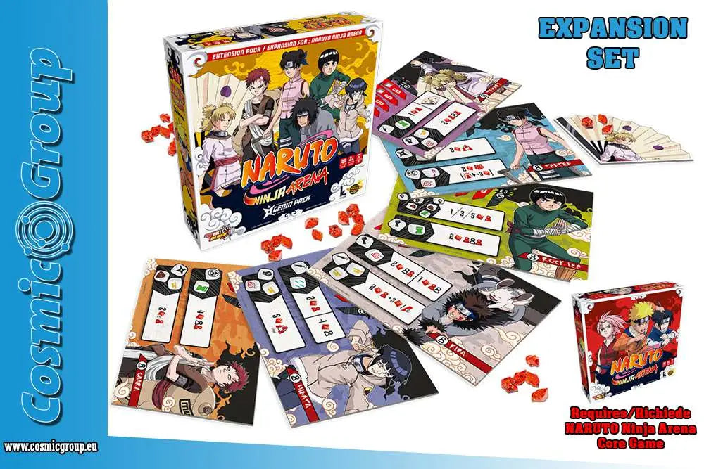 NARUTO NINJA ARENA GAME-GENIN EXPANSION