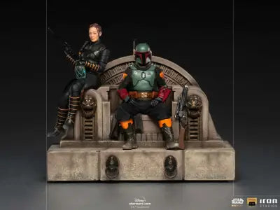 MANDALORIAN BOBAFETT AND FENNEC DLX 1/10