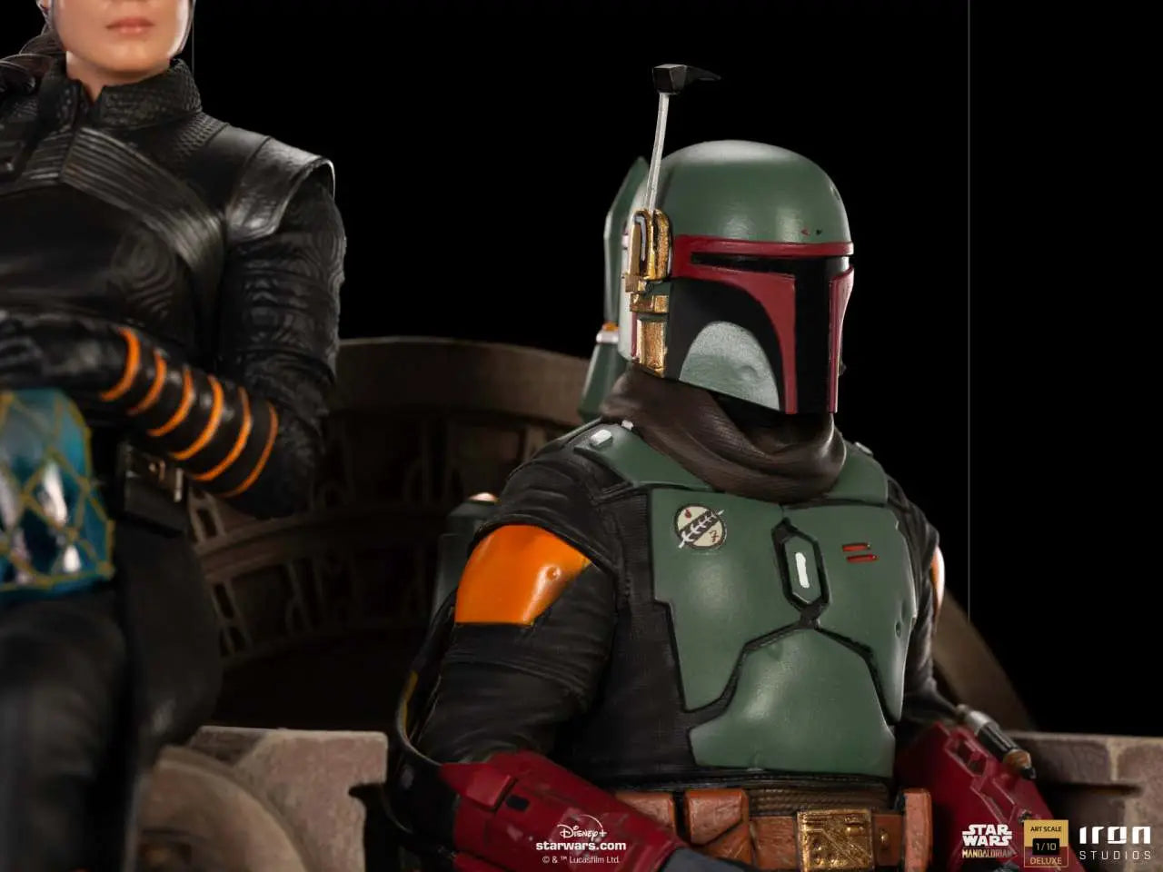 MANDALORIAN BOBAFETT AND FENNEC DLX 1/10