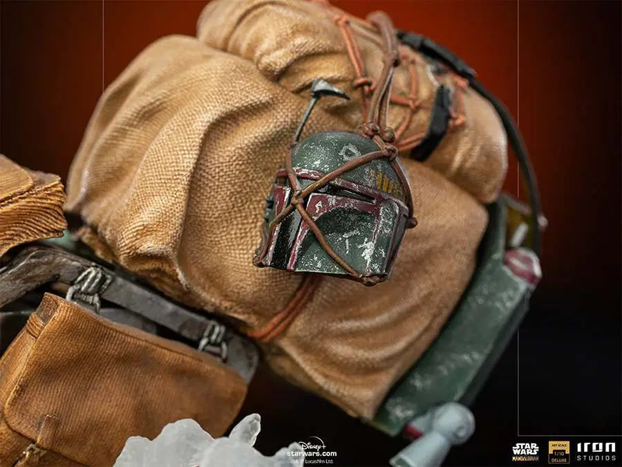 MANDALORIAN ON SPEEDERBIKE 1/10 ART ST