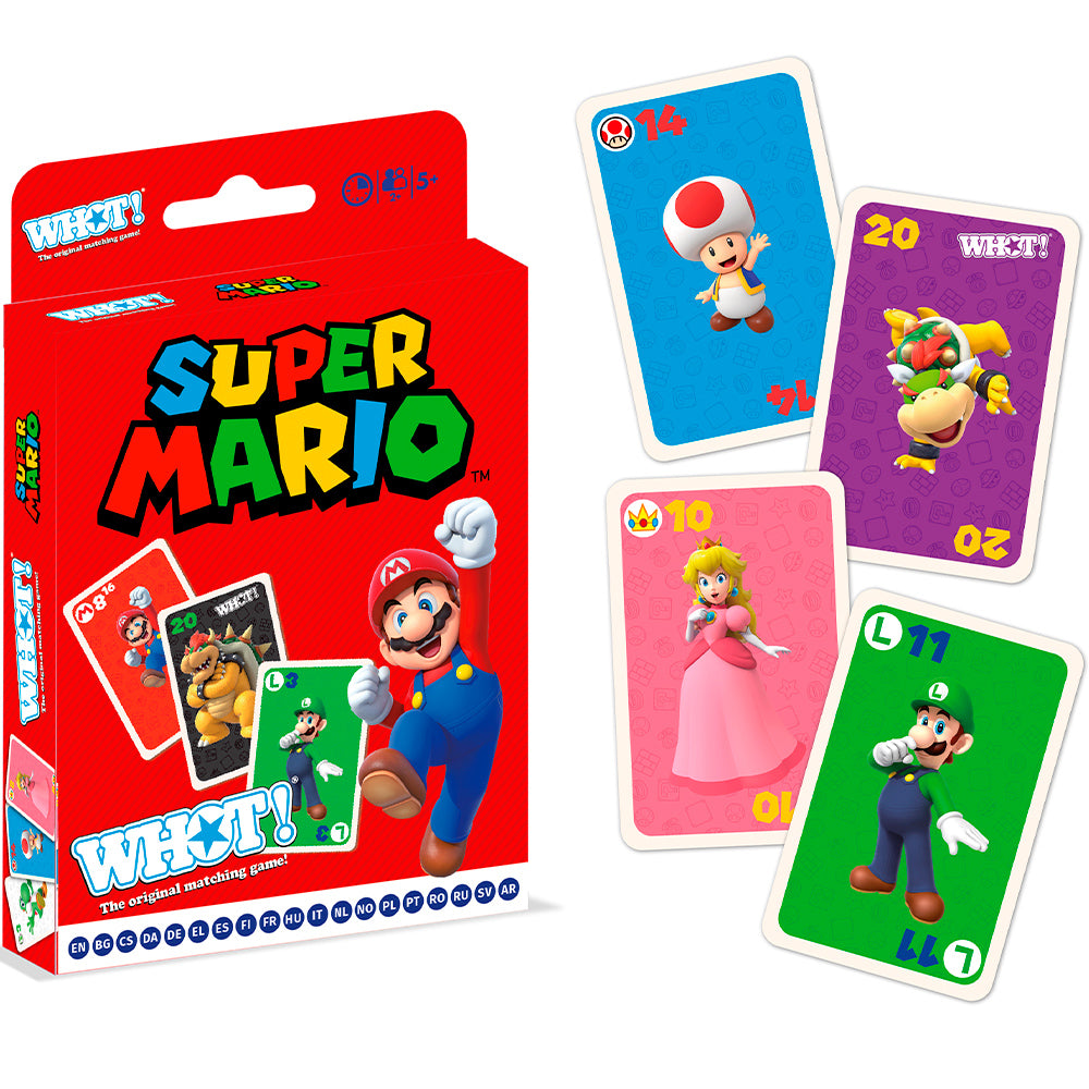 Winning Moves Super Mario - WHOT Multillingual