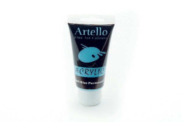 Artello acrylic 75ml Light Blue Permanent