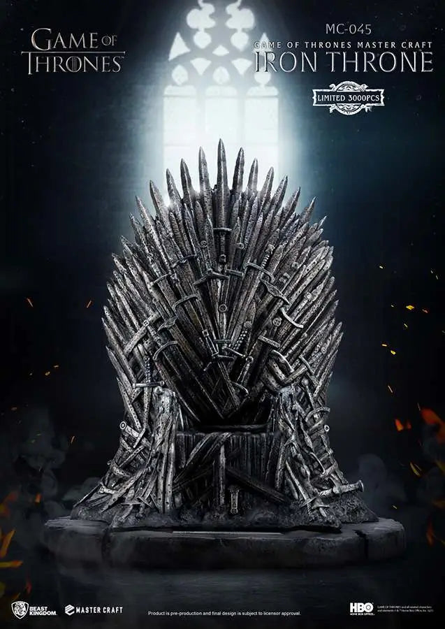 GOT IRON THRONE MASTER CRAFT STATUE