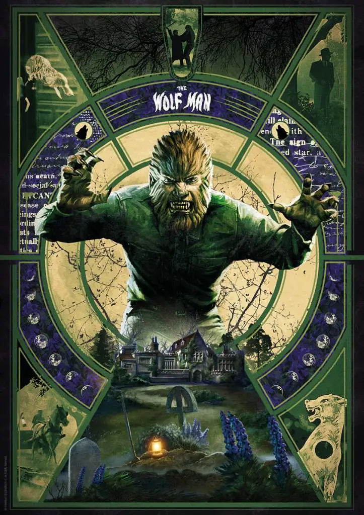 THE WOLFMAN OFFICIAL ART PRINT A3 SIZE