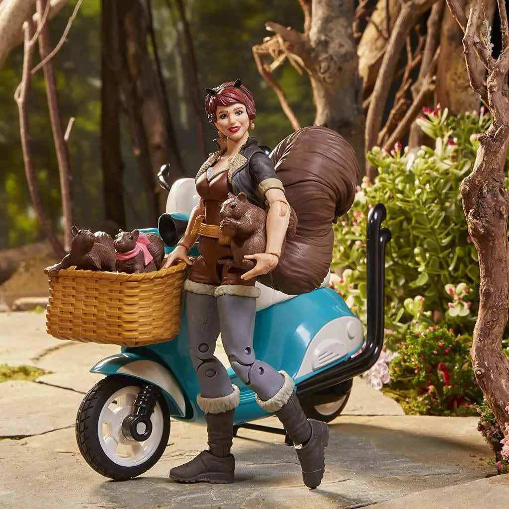 MARVEL LEGENDS SQUIRREL GIRL+SCOOTER AF