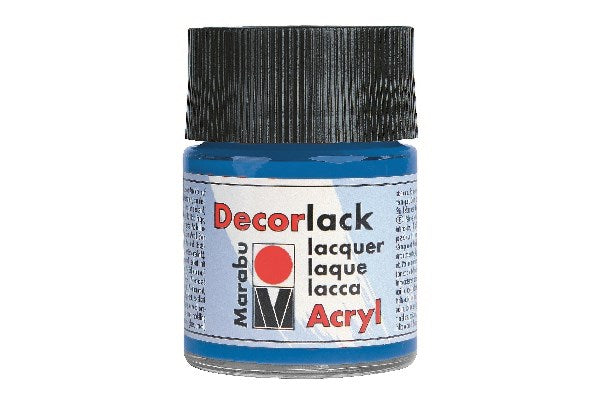 Decorlack 50ml 095 bril.blå