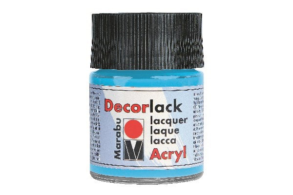 Decorlack 50ml 090 l.blå