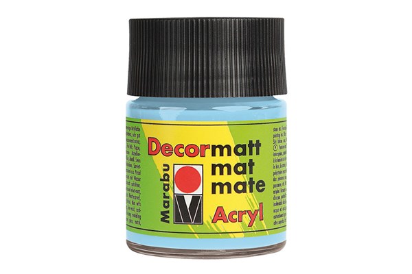 Decormatt 50ml 292 l.blå