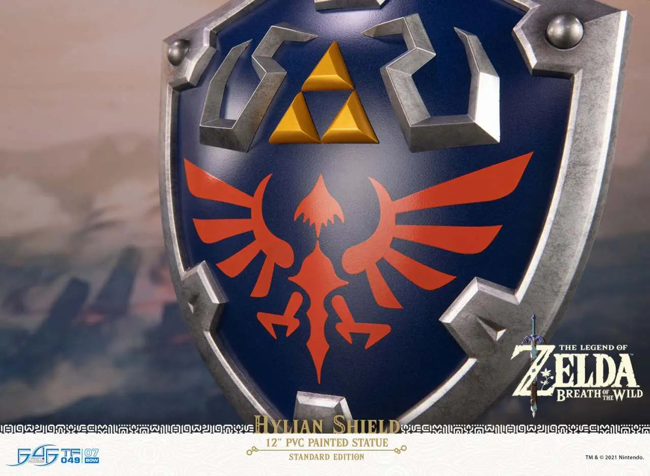 LEGEND OF ZELDA HYLIAN SHIELD PVC STATUE
