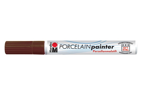 Porcelain painter 3-4mm kakao