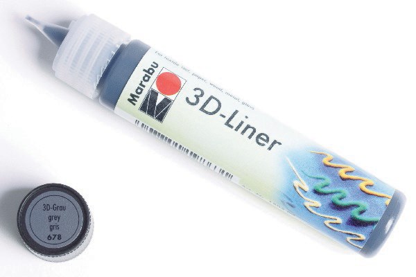 3D liner grå 25ml