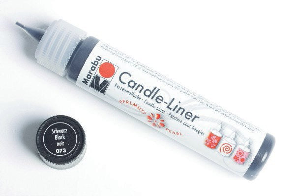 Candle liner sort 25ml