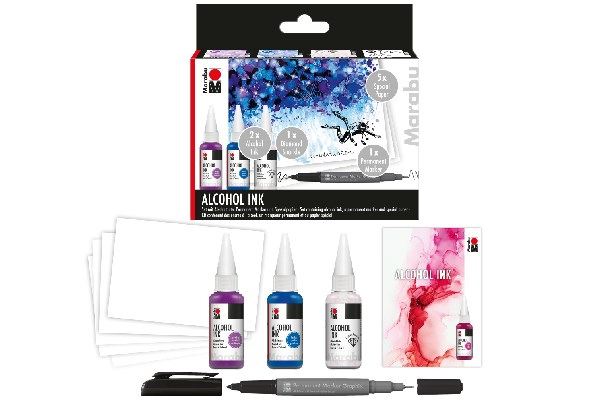 Marabu Alcohol Ink set UNDERWATER (3x20ml)