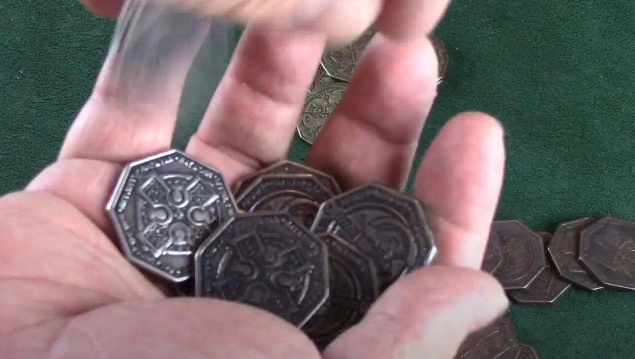VAMPIRE METAL COINS SET (24)