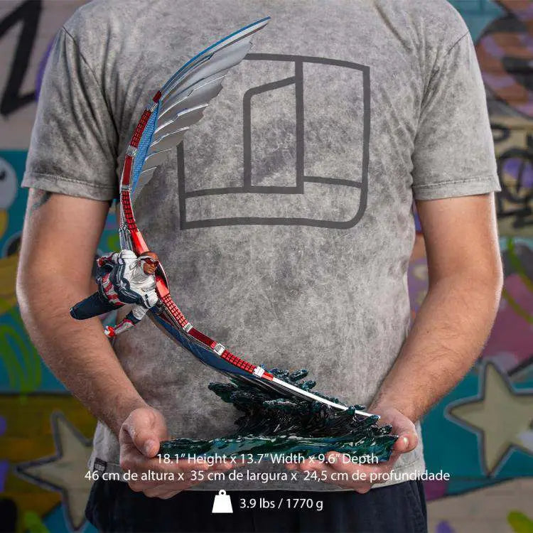 CAP.AMERICA SAM WILSON DLX 1/10 STATUE