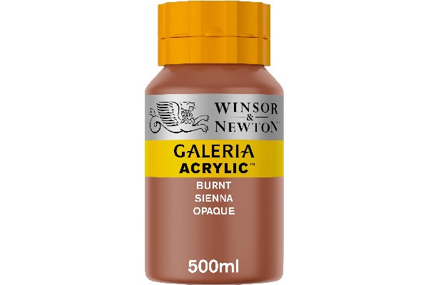 Galeria Acrylic 500Ml Burnt Sienna Opaque 077