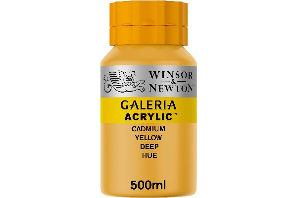 Galeria Acrylic 500Ml Cad Yell Deep Hue 115