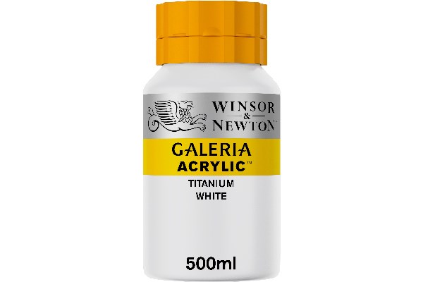 Galeria Acrylic 500Ml Titanium White 644