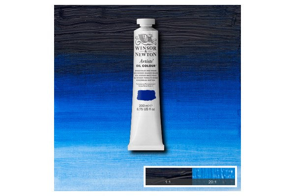 Artists oil colour 200ml winsor blue 706