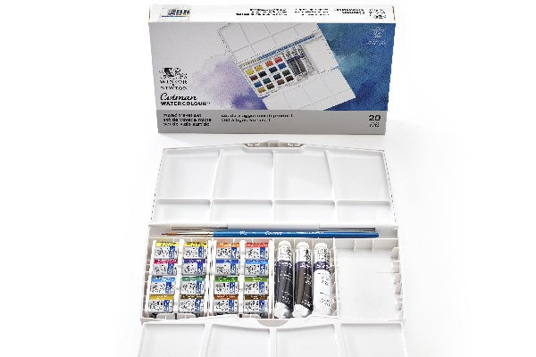 Cotman watercolour paintingbox PLUS