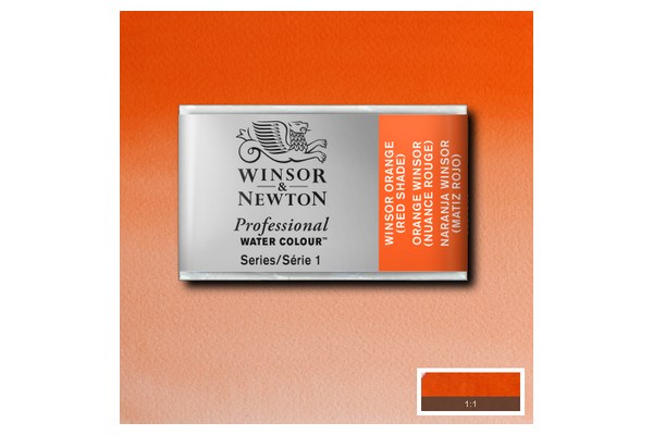 Watercolour proff pan Winsor Orange 723