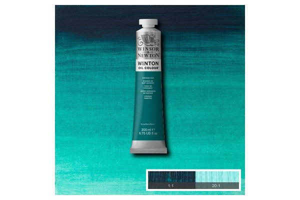 Winton oil 200ml viridian hue 696