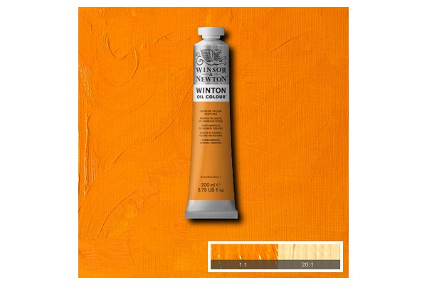 Winton oil 200ml cadmium yellow deep hue 115